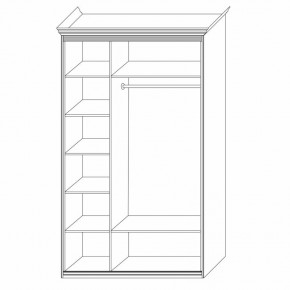 Шкаф 3-х дверный (корпус) Неаполь в Ревде - revda.mebel24.online | фото 3