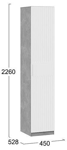 Шкаф для белья Хилтон в Ревде - revda.mebel24.online | фото 4