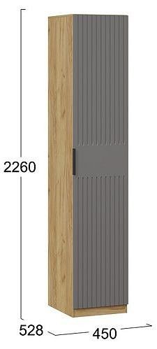 Шкаф для белья Хилтон в Ревде - revda.mebel24.online | фото 4
