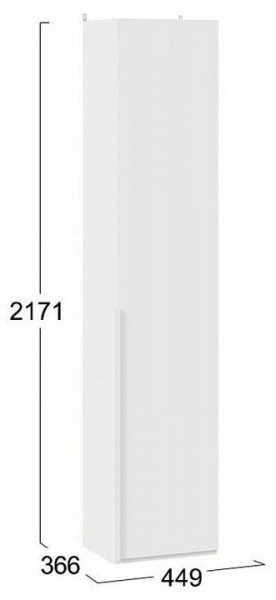 Шкаф для белья Порто СМ-393.07.211 в Ревде - revda.mebel24.online | фото 12