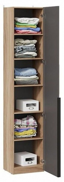 Шкаф для белья Порто СМ-393.07.212 в Ревде - revda.mebel24.online | фото 3
