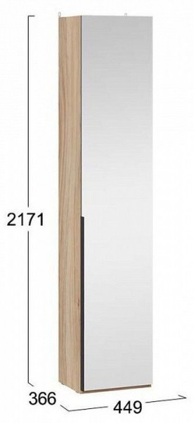 Шкаф для белья Порто СМ-393.07.212 в Ревде - revda.mebel24.online | фото 4