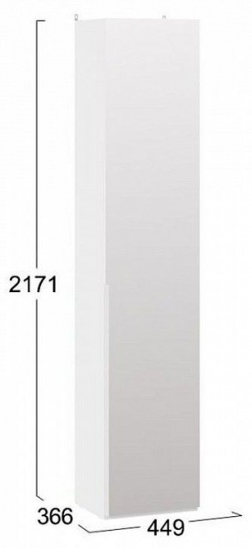 Шкаф для белья Порто СМ-393.07.212 в Ревде - revda.mebel24.online | фото 4