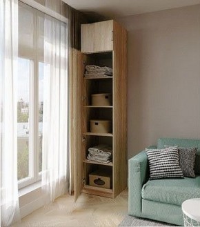 Шкаф для белья Село в Ревде - revda.mebel24.online | фото 2