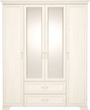 Шкаф для одежды 4-х дверный с зеркалом Венеция 2 бодега в Ревде - revda.mebel24.online | фото 1