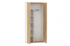 Шкаф для одежды НМ 040.42 "Санти" (Белый/Крафт Золотой) в Ревде - revda.mebel24.online | фото 2