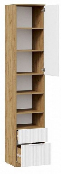 Шкаф комбинированный Хилтон Исп. 2 в Ревде - revda.mebel24.online | фото 2