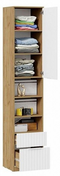 Шкаф комбинированный Хилтон Исп. 2 в Ревде - revda.mebel24.online | фото 5