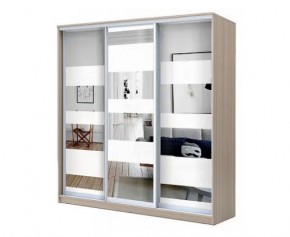 Шкаф-купе ХИТ 22-4-20-666 ПОЛОСЫ в Ревде - revda.mebel24.online | фото