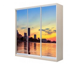 Шкаф-купе ХИТ 22-4-20-777 ЕКАТЕРИНБУРГ СУМЕРКИ в Ревде - revda.mebel24.online | фото