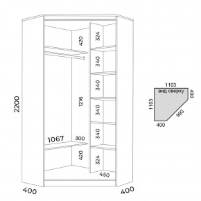 Шкаф-купе ХИТ-У-22-4-11 в Ревде - revda.mebel24.online | фото 2