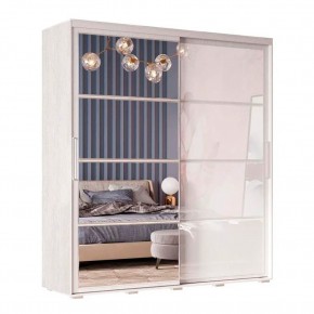 Шкаф-купе Крафт-6 1.6 м ШКК-06 (ясень белый) в Ревде - revda.mebel24.online | фото 3
