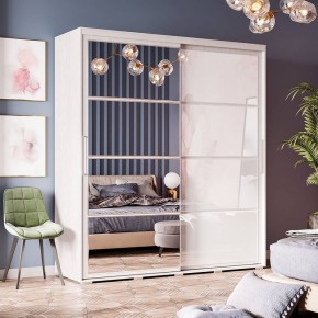 Шкаф-купе Крафт-6 (Ясень Белый) в Ревде - revda.mebel24.online | фото