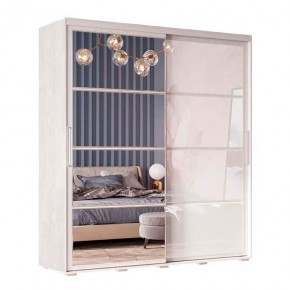 Шкаф-купе Крафт-6 (Ясень Белый) в Ревде - revda.mebel24.online | фото 3
