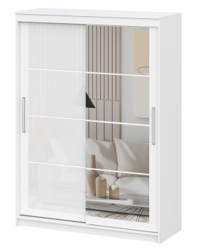 Шкаф-купе ШКП 3 (1600) серия 2 (белый текстурный) в Ревде - revda.mebel24.online | фото