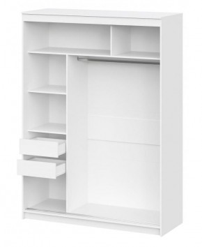Шкаф-купе ШКП 3 (1600) серия 2 (белый текстурный) в Ревде - revda.mebel24.online | фото 2