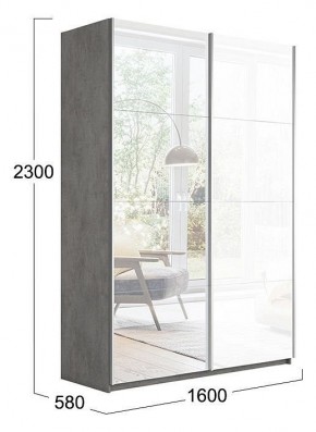 Шкаф-купе Траст СШК 2.160.80-13.15 в Ревде - revda.mebel24.online | фото 3