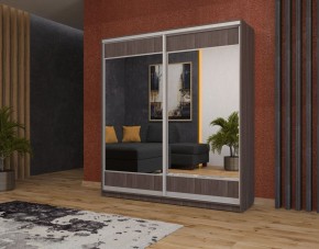 Шкаф-купе Юлия 2000 ЛДСП/Зеркало/ЛДСП (ЛДСП 2 кат.) в Ревде - revda.mebel24.online | фото 5