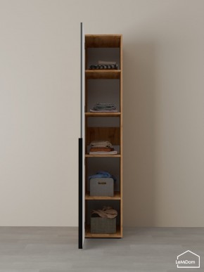 Шкаф Linnea MHR-1-2 2050х400х510 (ДВ-М 11.1.25) в Ревде - revda.mebel24.online | фото 4