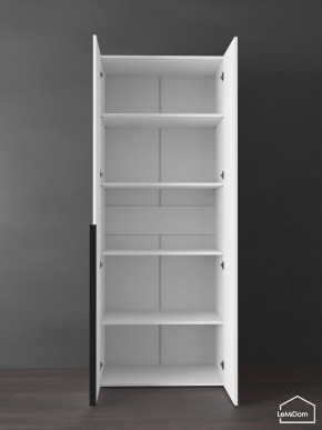 Шкаф Linnea MHR-2-2 2050х800х510 (Белый-М 11.1.2) в Ревде - revda.mebel24.online | фото 4
