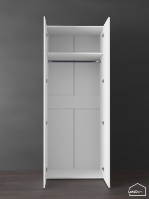 Шкаф Linnea MHR-2PO 2050х800х510 (Белый-М 11.1.2) в Ревде - revda.mebel24.online | фото 4