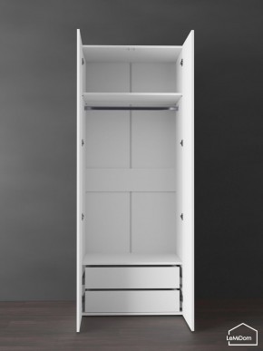Шкаф Linnea MHR-2PO-3 2050х800х510 (Белый-М 11.1.2) в Ревде - revda.mebel24.online | фото 4