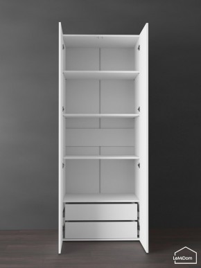 Шкаф Linnea MHR-2PO-4 2050х800х510 (Белый-М 11.1.2) в Ревде - revda.mebel24.online | фото 5