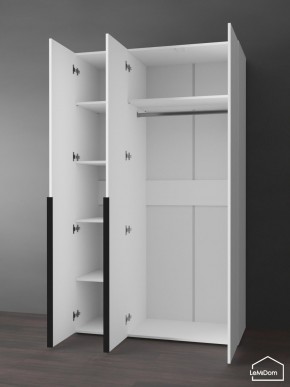 Шкаф Linnea MHR-3-1 2050х1200х510 (Белый-М 11.1.2) в Ревде - revda.mebel24.online | фото 5