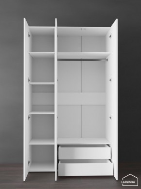 Шкаф Linnea MHR-3PO-2 2050х1200х510 (Белый-М 11.1.2) в Ревде - revda.mebel24.online | фото 5