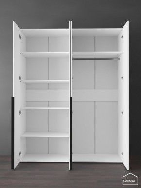 Шкаф Linnea MHR-4-1 2050х1600х510 (Белый-М 11.1.2) в Ревде - revda.mebel24.online | фото 4