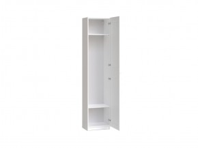 Шкаф МАКС однодверный узкий, цвет белый в Ревде - revda.mebel24.online | фото 2