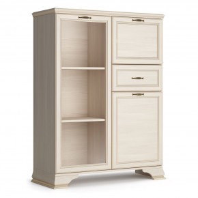 Шкаф низкий (1 стеклодверь) Сиена в Ревде - revda.mebel24.online | фото 1