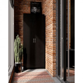 Шкаф ПЕГАС двухдверный, цвет Дуб Венге в Ревде - revda.mebel24.online | фото 4