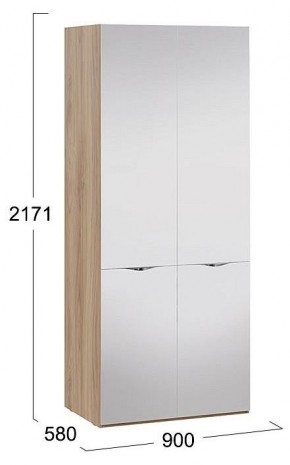 Шкаф платяной Глосс СМ-319.07.212 в Ревде - revda.mebel24.online | фото 3
