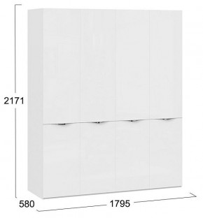 Шкаф платяной Глосс СМ-319.07.441 в Ревде - revda.mebel24.online | фото 3