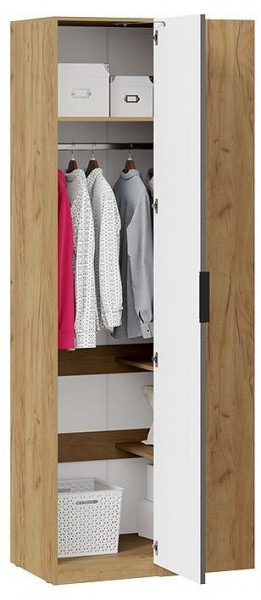 Шкаф платяной Хилтон в Ревде - revda.mebel24.online | фото 3