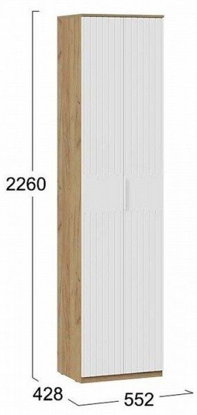 Шкаф платяной Хилтон Исп. 2 в Ревде - revda.mebel24.online | фото 7