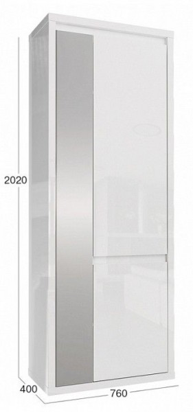 Шкаф платяной Норден СТЛ.413.01 в Ревде - revda.mebel24.online | фото 3