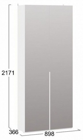 Шкаф платяной Порто СМ-393.07.224 в Ревде - revda.mebel24.online | фото 3