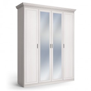 Шкаф распашной четырехдверный с зеркалами Неаполь в Ревде - revda.mebel24.online | фото 1