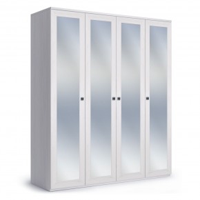 Шкаф распашной четырехдверный с зеркалами Парма Нео в Ревде - revda.mebel24.online | фото 1