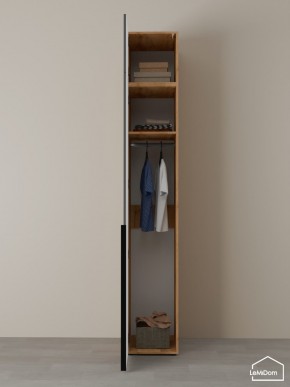 Шкаф с антресолью Linnea MHR-1A-1 2450х400х510 (ДВ-М 11.1.25) в Ревде - revda.mebel24.online | фото 4
