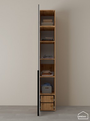 Шкаф с антресолью Linnea MHR-1A-4 2450х400х510 (ДВ-М 11.1.25) в Ревде - revda.mebel24.online | фото 6