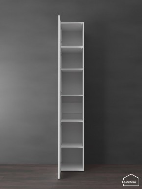 Шкаф с антресолью Linnea MHR-1POA-2 2450х400х510 (Белый-М 11.1.2) в Ревде - revda.mebel24.online | фото 4