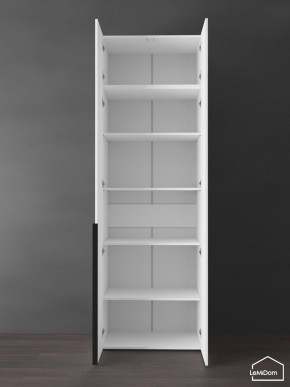 Шкаф с антресолью Linnea MHR-2A-2 2450х800х510 (Белый-М 11.1.2) в Ревде - revda.mebel24.online | фото 4