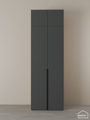 Шкаф с антресолью Linnea MHR-2A-2 2450х800х510 (ДВ-М 11.1.25) в Ревде - revda.mebel24.online | фото 5