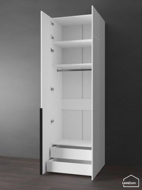 Шкаф с антресолью Linnea MHR-2A-3 2450х800х510 (Белый-М 11.1.2) в Ревде - revda.mebel24.online | фото 5