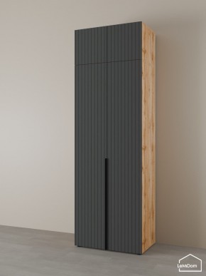 Шкаф с антресолью Linnea MHR-2A-3 2450х800х510 (ДВ-М 11.1.25) в Ревде - revda.mebel24.online | фото