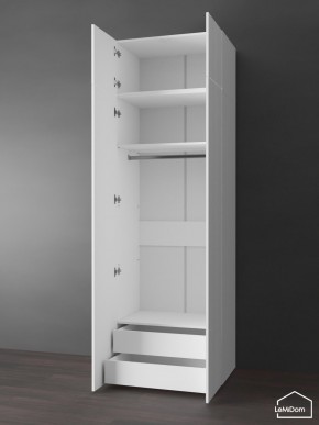 Шкаф с антресолью Linnea MHR-2POA-3 2450х800х510 (Белый-М 11.1.2) в Ревде - revda.mebel24.online | фото 6