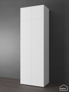 Шкаф с антресолью Linnea MHR-2POA-4 2450х800х510 (Белый-М 11.1.2) в Ревде - revda.mebel24.online | фото 1